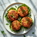 Air Fryer Turkey Burgers food photography