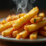 Air Fryer Zucchini Fries food photography