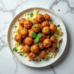 High Protein Vegetarian Meal Prep food photography