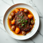 Slow Cooker Pot Roast food photography