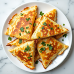 Air Fryer Quesadilla food photography