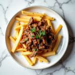 Slow Cooker Pulled Pork food photography